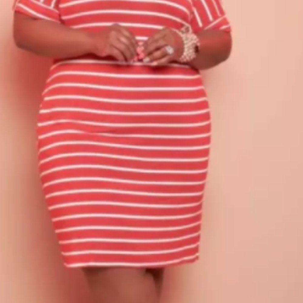 STRIPED DRESS - Picture 2 of 2